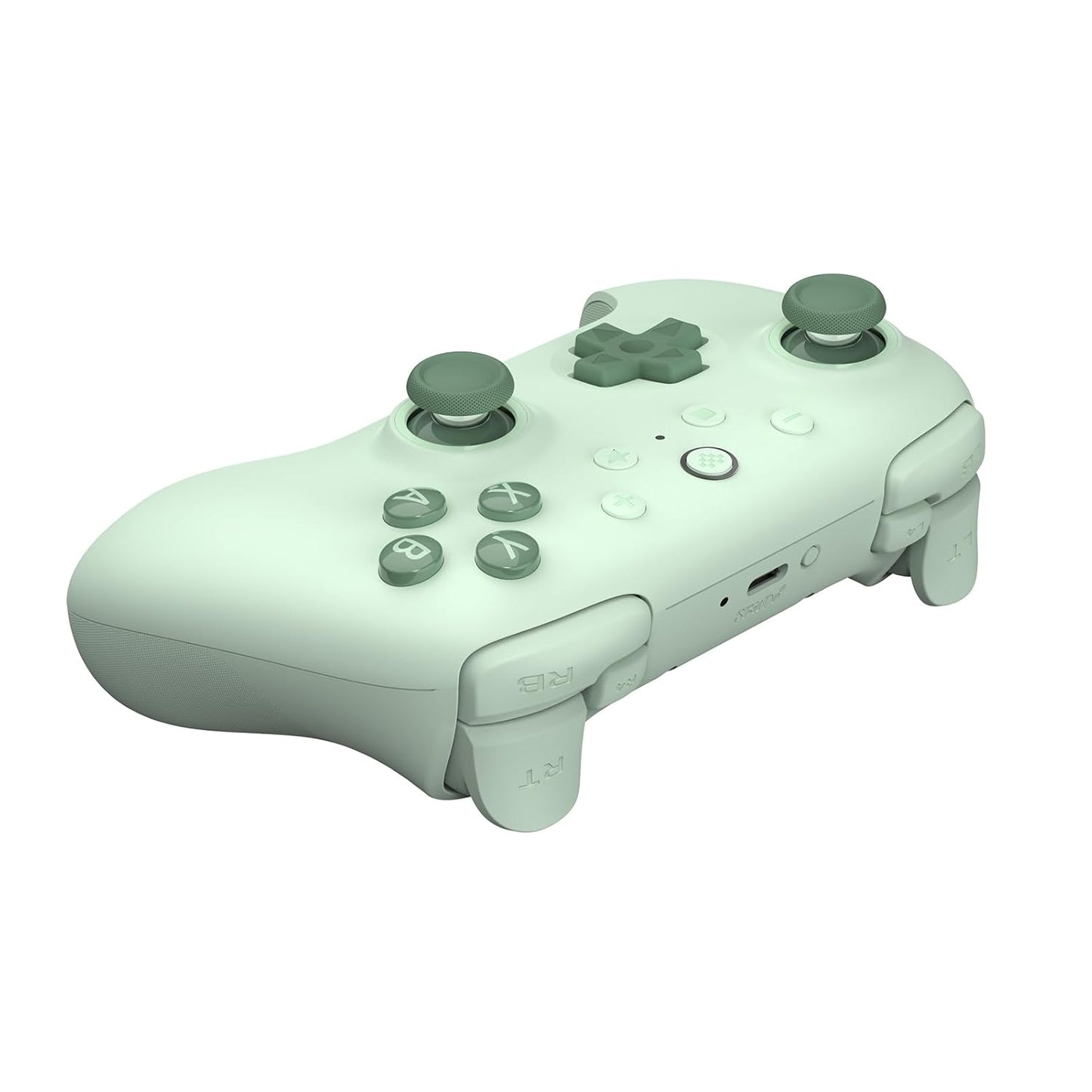 Ultimate 2C Wireless Controller for Windows PC and Android, with 1000 Hz Polling Rate, Hall Effect Joysticks and Triggers, and Remappable L4/R4 Bumpers (Green)