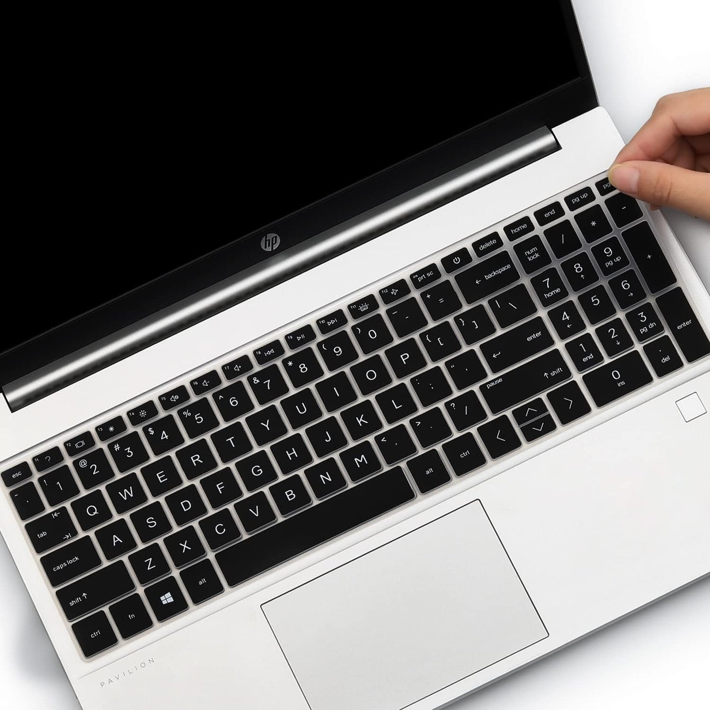 Keyboard Cover for 17.3 HP Laptop 17-Cn 17-Cp Series 17T-Cn300 17T-Cn400/Cn200 17-Cn4033Cl 17-Cn2083Dx 17-Cn0001Tg 17-Cn3610Ds 17-Cn4065Cl 17-Cp3005Dx 17-Cp2099Nr 17-Cp3055Cl 17Z-Cp200 17Z-Cp300