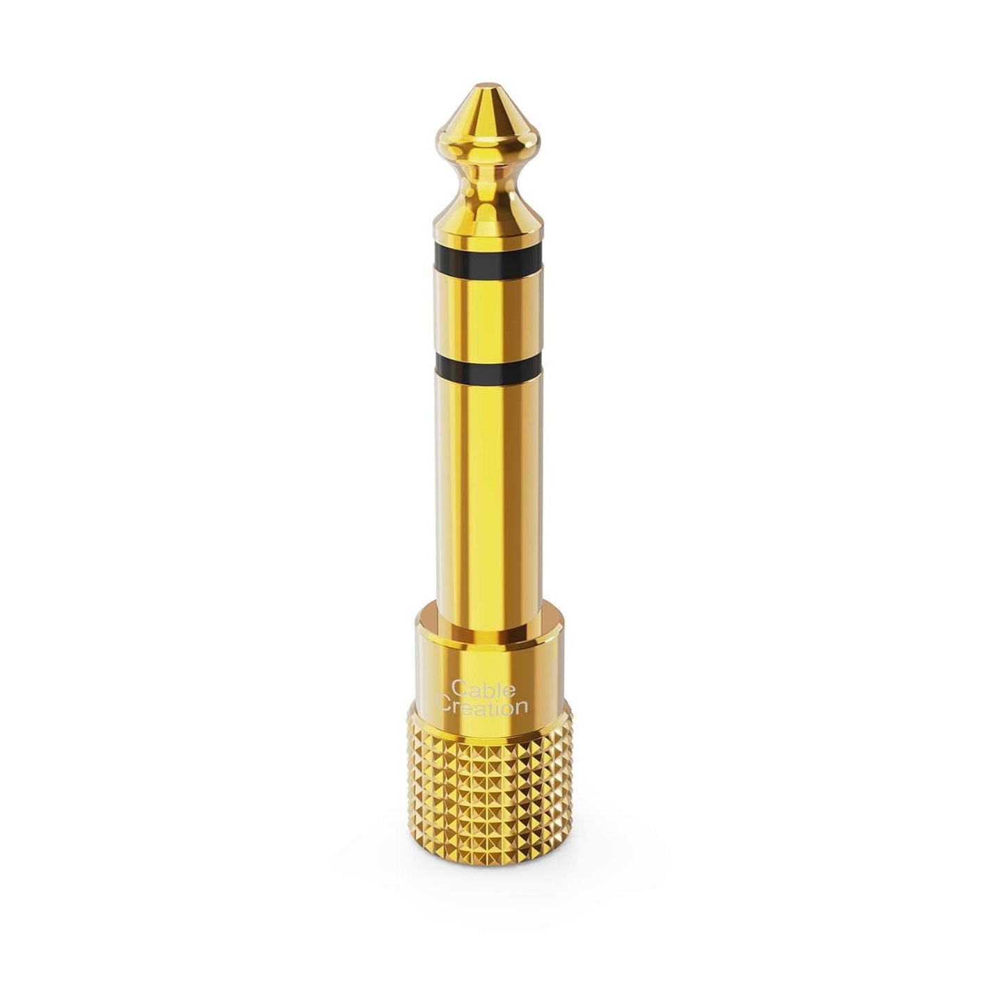 1/4'' to 1/8'' Headphone Audio Adapter 5PCS, 6.35Mm to 3.5Mm Male to Female TRS Stereo Gold Plated Audio Jack Convertor for Cellphone,Speaker,Mic,Ipod,Receiver,Guitar, Digital Piano