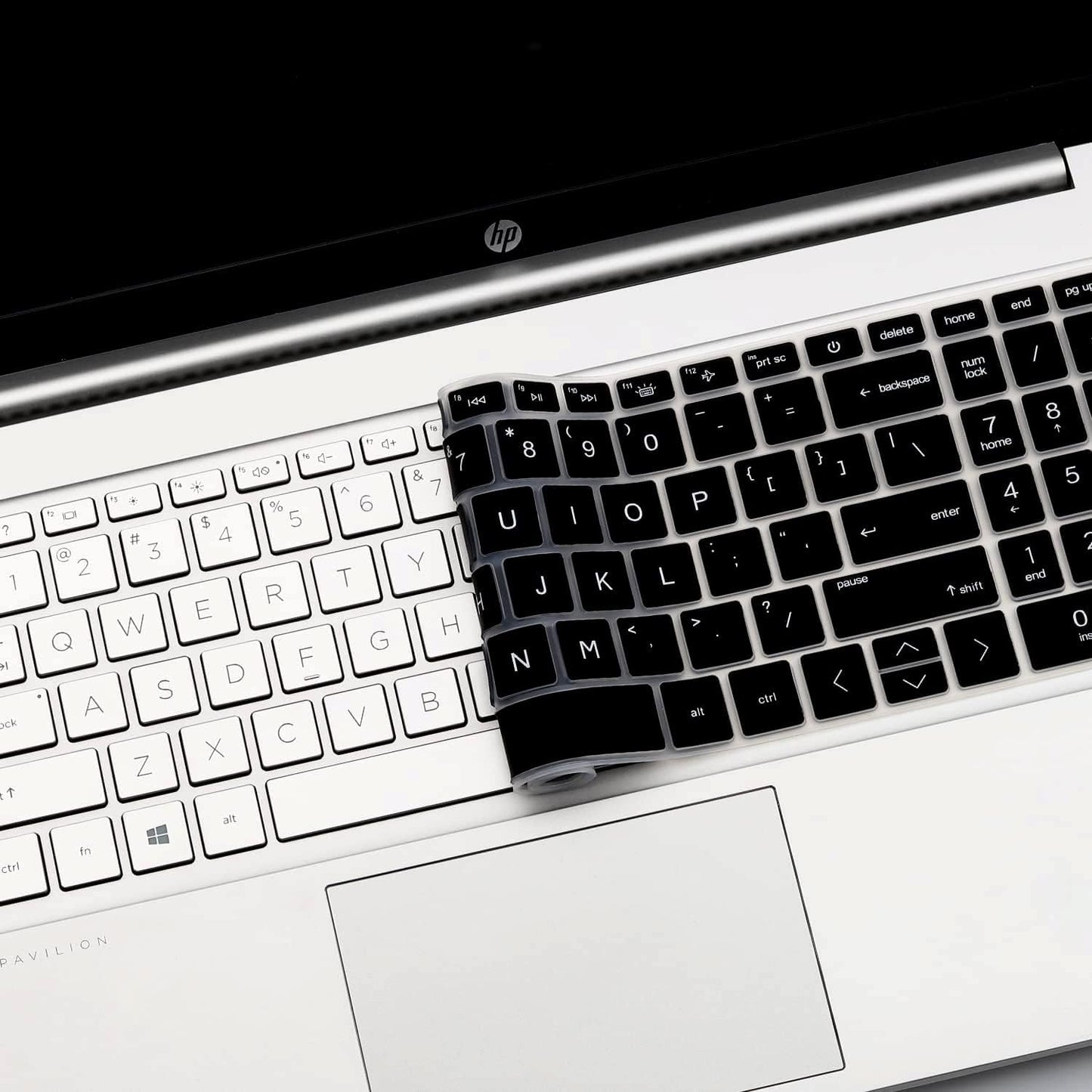 Keyboard Cover for 17.3 HP Laptop 17-Cn 17-Cp Series 17T-Cn300 17T-Cn400/Cn200 17-Cn4033Cl 17-Cn2083Dx 17-Cn0001Tg 17-Cn3610Ds 17-Cn4065Cl 17-Cp3005Dx 17-Cp2099Nr 17-Cp3055Cl 17Z-Cp200 17Z-Cp300