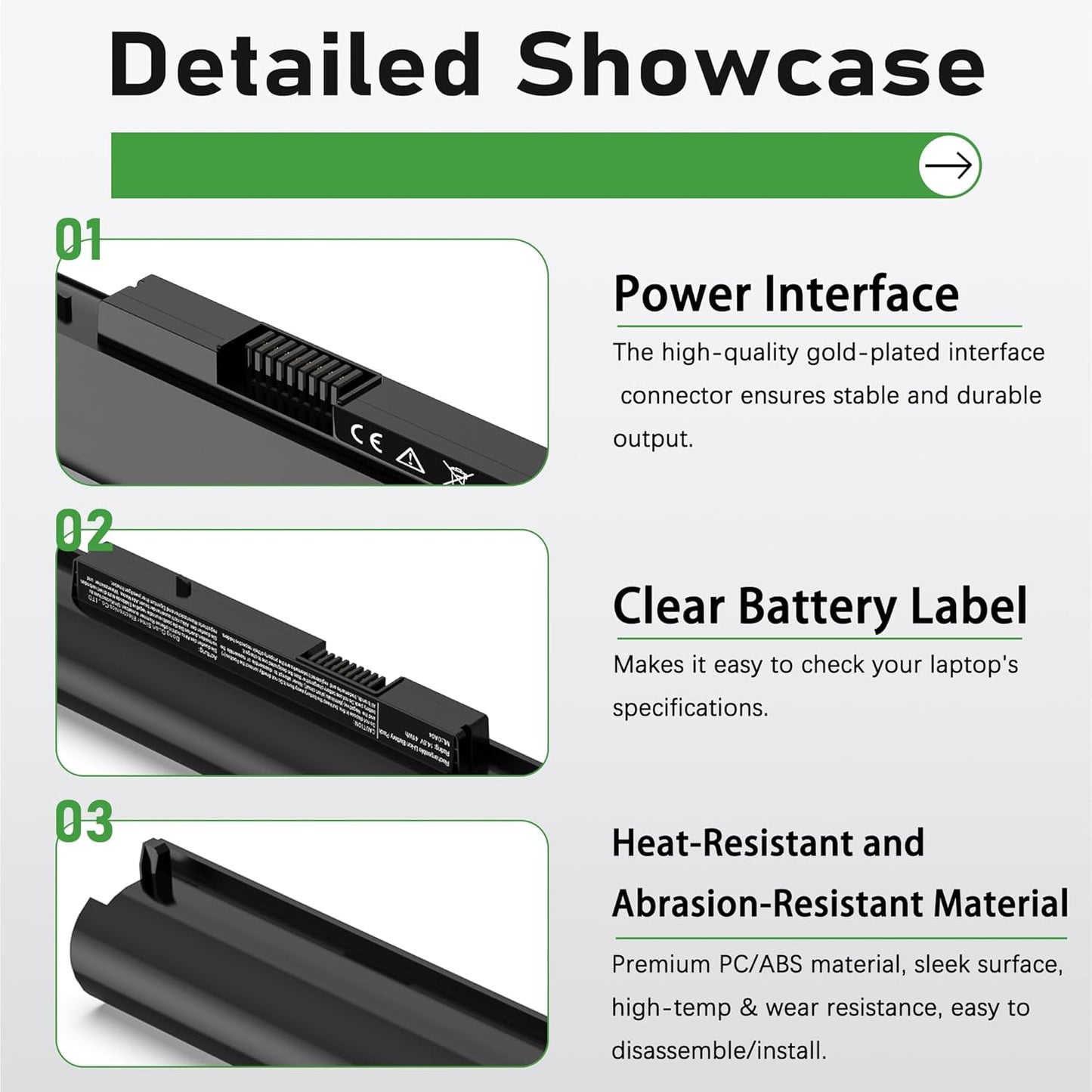 OA04 OA03 746641-001 740715-001 Laptop Battery for HP 15-R029WM 15-R052NR 15-R015DX 15-G020DX 15-R137WM 15-D035DX 250 G3 15-D020DX HSTNN-LB5Y OA04041 J1U99AA HSTNN-PB5Y TPN-F113 TPN-F115