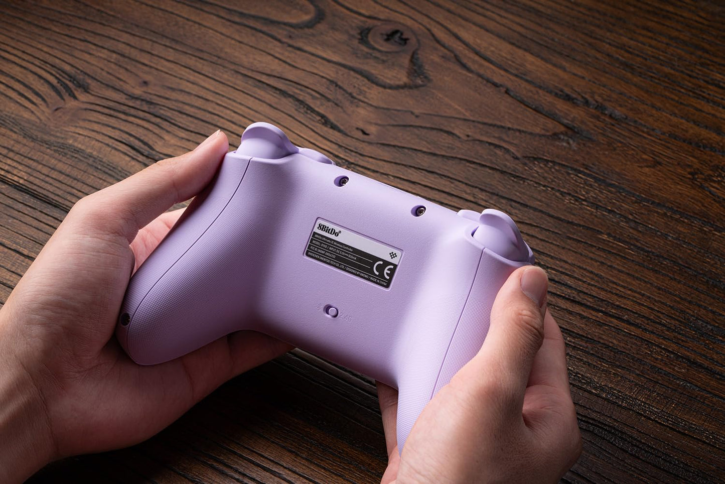 Ultimate 2C Wireless Controller for Windows PC and Android, with 1000 Hz Polling Rate, Hall Effect Joysticks and Triggers, and Remappable L4/R4 Bumpers (Purple)