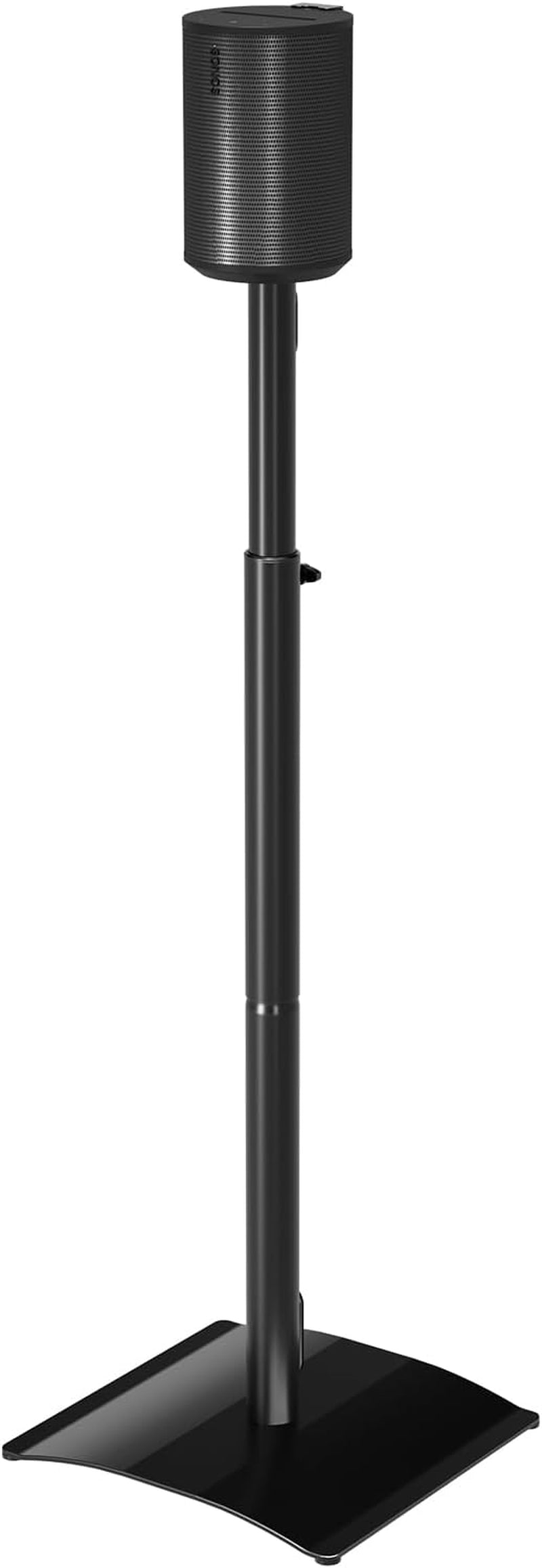 Speaker Stand for Sonos Era 100, One, One SL, Play:1, Height Adjustable 32.5"- 42", Single Surround Sound Speaker Stand with Cable Management, 13.2 LBS Loading MD5411