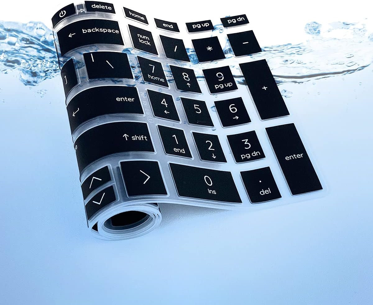 Keyboard Cover for 17.3 HP Laptop 17-Cn 17-Cp Series 17T-Cn300 17T-Cn400/Cn200 17-Cn4033Cl 17-Cn2083Dx 17-Cn0001Tg 17-Cn3610Ds 17-Cn4065Cl 17-Cp3005Dx 17-Cp2099Nr 17-Cp3055Cl 17Z-Cp200 17Z-Cp300