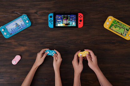 Zero 2 Mini Bluetooth Gamepad for Switch Windows Android Macos Steam Raspberry Pi (Turquoise)