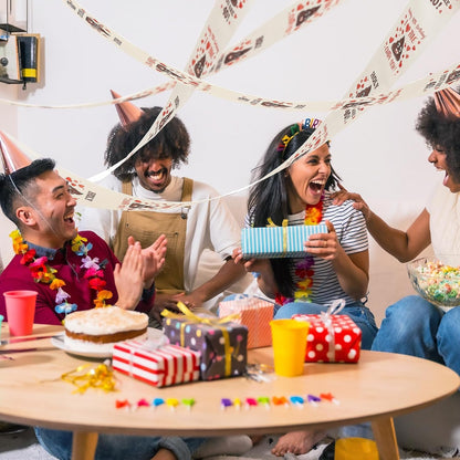 40Th Birthday Gifts for Women, Men, Her, Him - Happy Prank Toilet Paper - 40Th Birthday Decorations, Party Supplies Favors - 40 Years Old Funny Gag Gift Ideas, Novelty Bday Present for Friends, Family