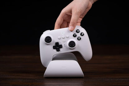 Ultimate Bluetooth Controller with Charging Dock, Wireless Switch Controller for Switch/Switch 2 and Windows (White)