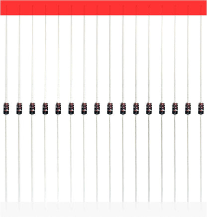 (100 Pcs)  1N4148 Switching Diode 100V 200Ma Hole DO-35