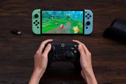 Ultimate Bluetooth Controller with Charging Dock for Switch and Windows, Black