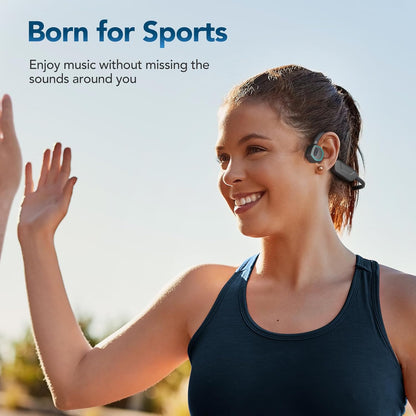 X15 Waterproof MP3 Player with Bluetooth 5.3 for Swimming, 32GB Non-In-Ear Bone Conduction Headphones for Running, Cycling, Sports