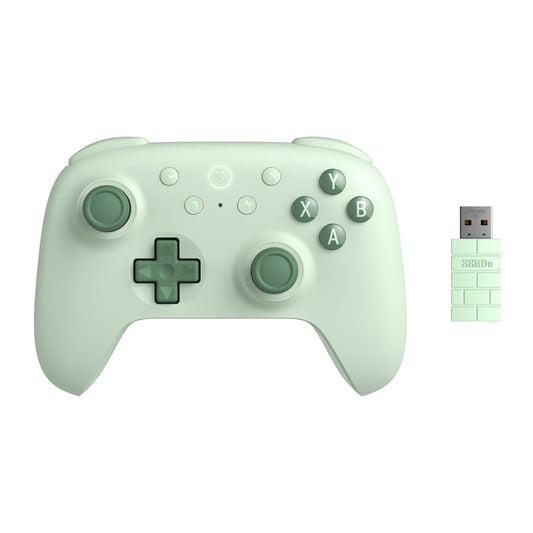 Ultimate 2C Wireless Controller for Windows PC and Android, with 1000 Hz Polling Rate, Hall Effect Joysticks and Triggers, and Remappable L4/R4 Bumpers (Green)