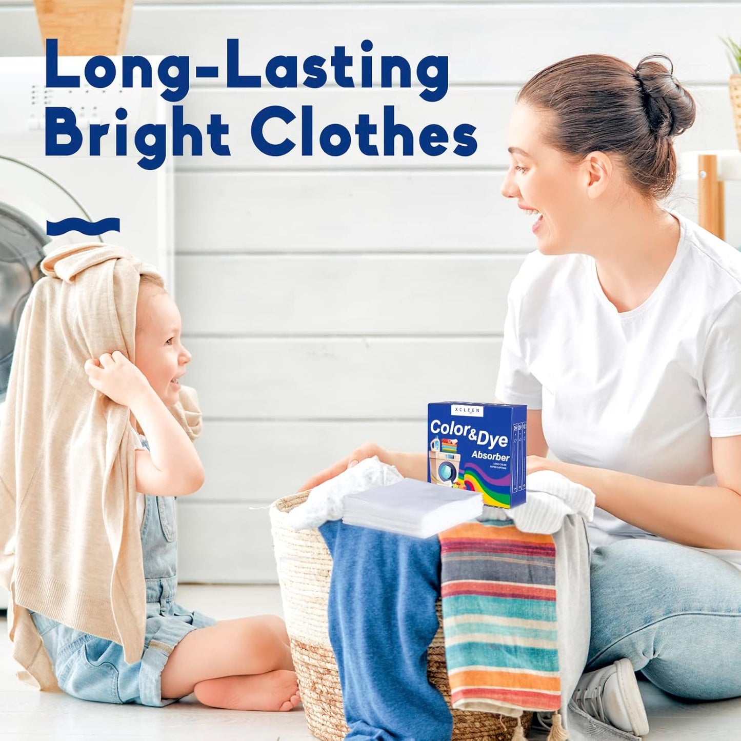 Color Absorber for Laundry-Protect Your Clothes from Color Bleed and Stains-40 Count