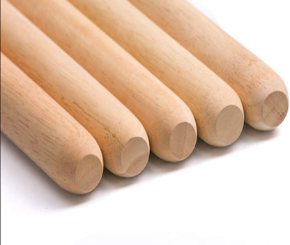 Wooden Rolling Pin, French Dumpling Rolling Pin for Baking Pizza Dough Roller 30 X 3.5Cm