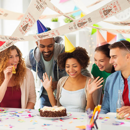 18Th Birthday Gifts for Boys or Girls - Happy Prank Toilet Paper - 18Th Birthday Decorations, Party Supplies Favors - Novelty Bday Present for Him, Her, Friends - 18 Years Old Funny Gag Gift for Guys