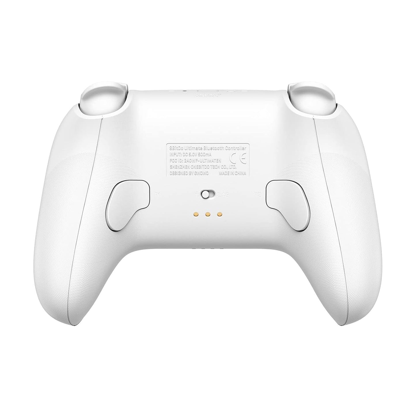 Ultimate Bluetooth Controller with Charging Dock, Wireless Pro Controller with Hall Effect Sensing Joystick, Compatible with Switch, Windows and Steam Deck (White)
