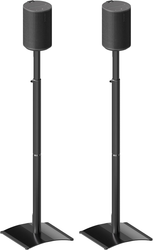 Speaker Stands for Sonos Era 100, One, One SL, Play:1, Height Adjustable up to 42", Set of 2 Surround Sound Speaker Stand with Cable Management, 13.2 LBS Loading MD5412
