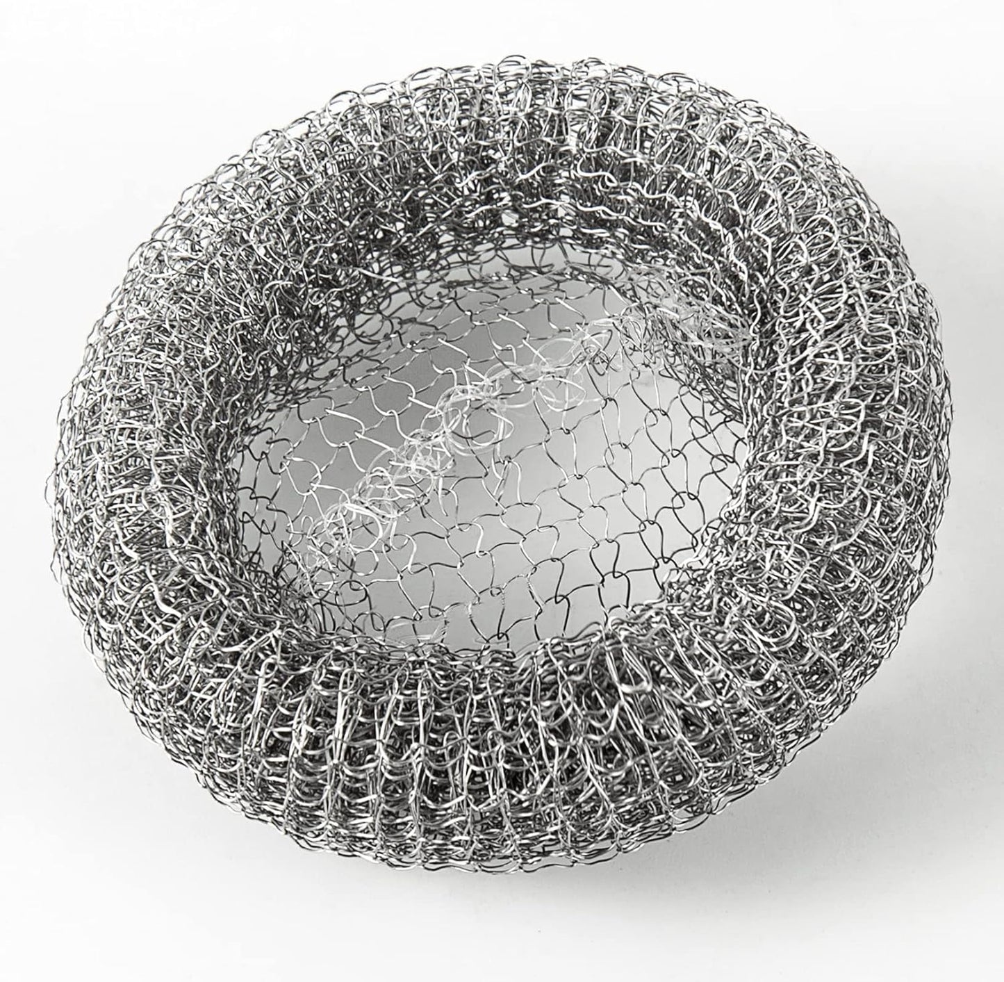 24 Pieces Lint Traps Washing Machine Stainless Steel Lint Snare Traps Laundry Mesh Washer Hose Filter with 24 Pcs Cable Ties