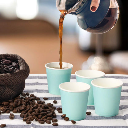 [360 Pack] 3 Oz Paper Cups, Sky Blue Mouthwash Cups, Disposable Bathroom Cups, Espresso Cups, Paper Cups for Party, Picnic, BBQ, Travel, and Event