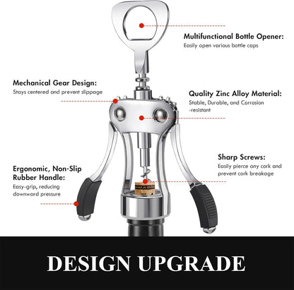 Wine Opener+Suction Cup Hooks