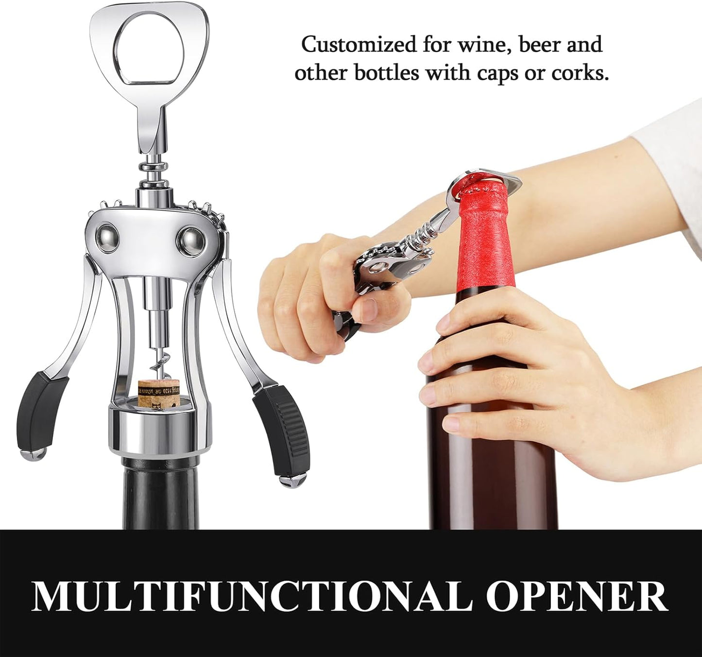 Wine Opener+Suction Cup Hooks