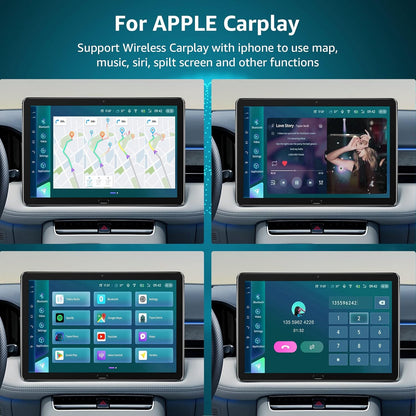Wireless Carplay Adapter, 2023 Upgrade, Widely Compatible, Fast Auto Connect, Compact Design, Lifetime Tech Support, for Iphone Ios 10+ & Oem-Wired Cars