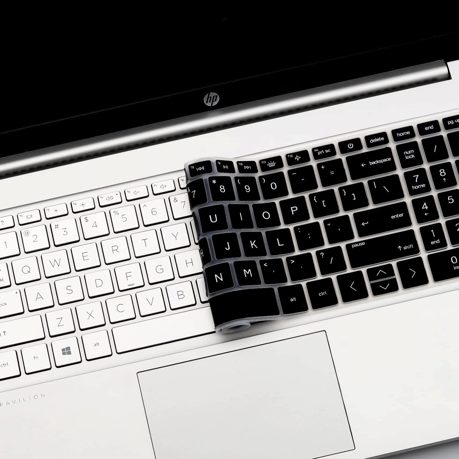 Keyboard Cover for 17.3 HP Laptop 17-Cn 17-Cp Series 17T-Cn300 17T-Cn400/Cn200 17-Cn4033Cl 17-Cn2083Dx 17-Cn0001Tg 17-Cn3610Ds 17-Cn4065Cl 17-Cp3005Dx 17-Cp2099Nr 17-Cp3055Cl 17Z-Cp200 17Z-Cp300