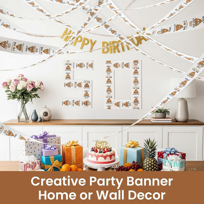 Can-Shaped Packaging - 50Th Birthday Gifts for Men Him Women Her Toilet Roll Paper - 50Th Birthday Decorations, Party Supplies Favors - 50 Years Old Funny Gag Gift Ideas, Bday Present for Friends