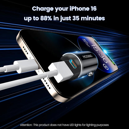 Car Charger, Invisible Cigarette Lighter USB Adapter [All Metal & Mini], 18W&15.5W 2 Port Car Adapter, QC3.0 Dual Port Cigarette Lighter for Iphone 16 15 Samsung S25 Ultra Piexl 7 and More