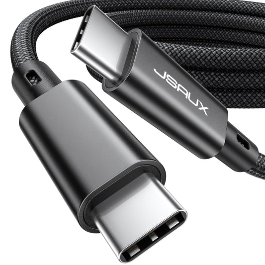Long USB C to USB C 3.2 Gen 2 Cable, 20Gbps Data Transfer 4K Video Monitor Display 100W PD Fast Charging for Iphone 15 Pro Max, Macbook Pro/Air, Samsung Galaxy S24/S23, Dell XPS, Ipad Pro-3.3Ft