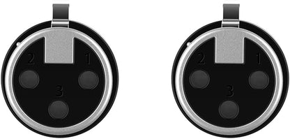 1/4" TRS to XLR Adapter 2Pcs, Balanced 6.35Mm 1/4 Inch TRS Male to XL R Female, 1/4 to Microphone Connector, Quarter Inch 6.35Mm to XLR for Mixers, Speaker, Amplifiers