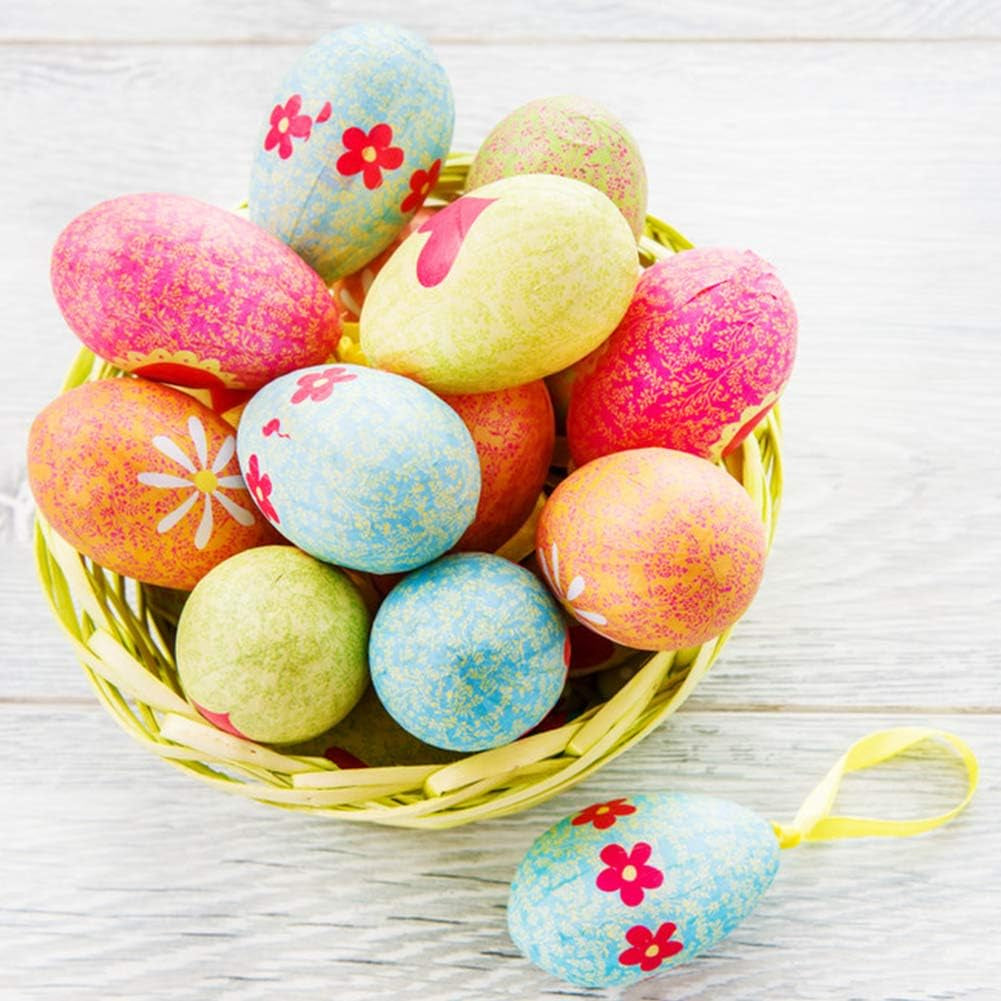 Wooden Fake Chicken Eggs, 8PCS 2.5" Unpainted Faux Wood Eggs for Encouraging Hens to Lay