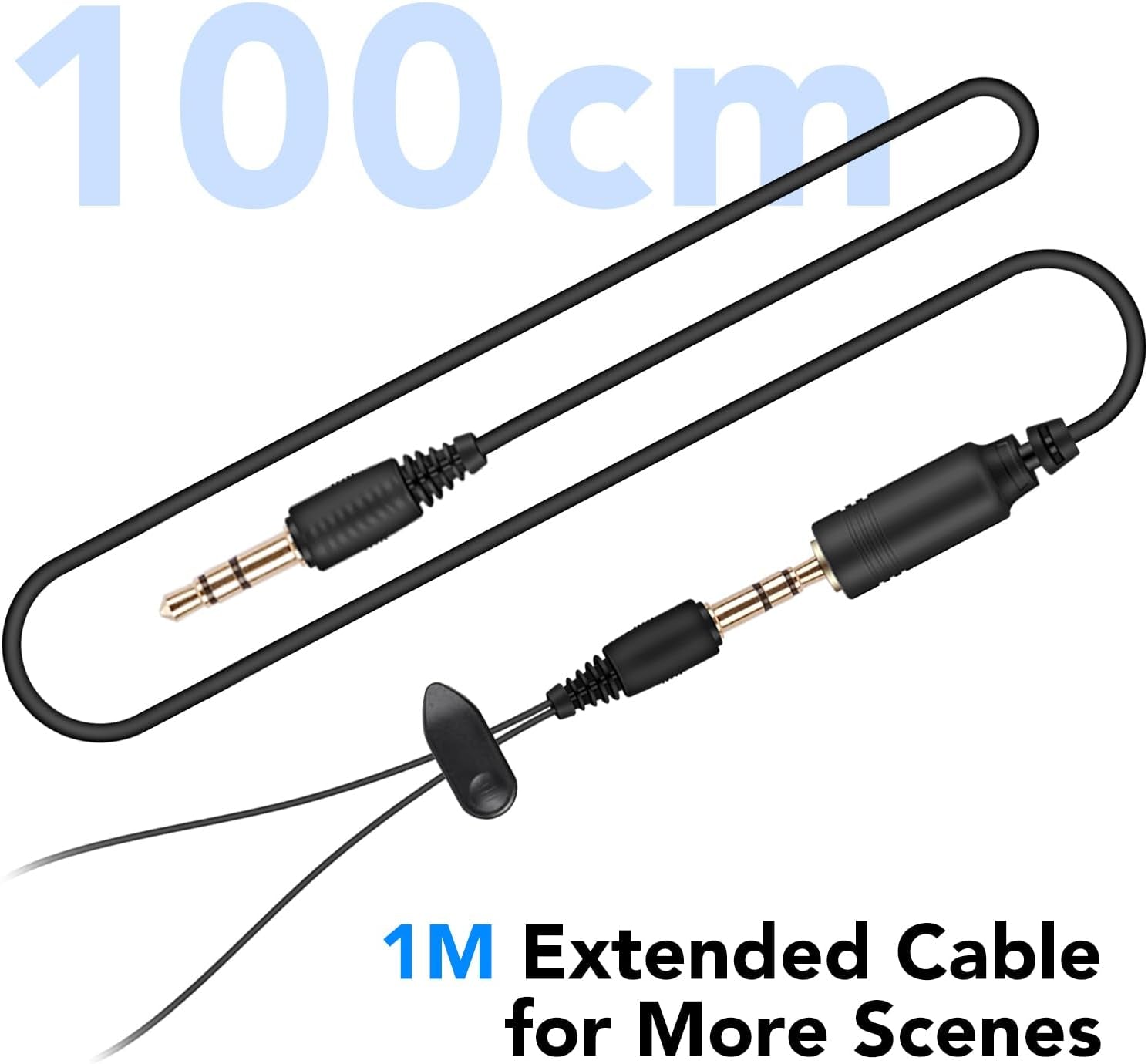 IPX8 Waterproof In-Ear Earphones, Coiled Cable Swimming Earbuds with Stereo Audio Extension Cable, Wired,Black