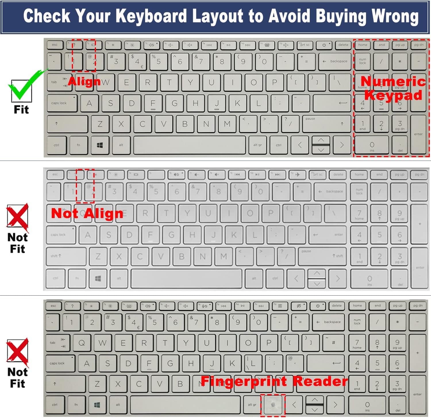 Keyboard Cover for 17.3 HP Laptop 17-Cn 17-Cp Series 17T-Cn300 17T-Cn400/Cn200 17-Cn4033Cl 17-Cn2083Dx 17-Cn0001Tg 17-Cn3610Ds 17-Cn4065Cl 17-Cp3005Dx 17-Cp2099Nr 17-Cp3055Cl 17Z-Cp200 17Z-Cp300