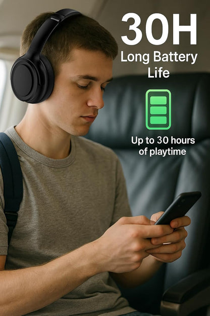 Wireless Headphones | 94Db Volume Limited Hearing Protection | Built-In Mic | Bluetooth 5.3 | Foldable & Durable Headset for School, Travel | Ideal Back to School Gift for Kids(Beige)