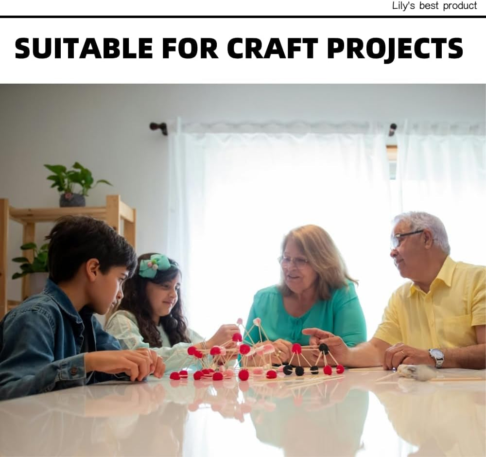 600 Count Bamboo Toothpicks for Teeth Cleaning, Appetizer, Olive, Barbecue, Fruit, Double-Points Wooden Toothpick.