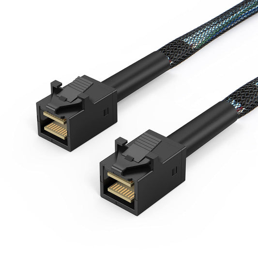 Internal Mini SAS HD Cable, Mini SAS SFF-8643 to SFF-8643 Cable, 3.3FT
