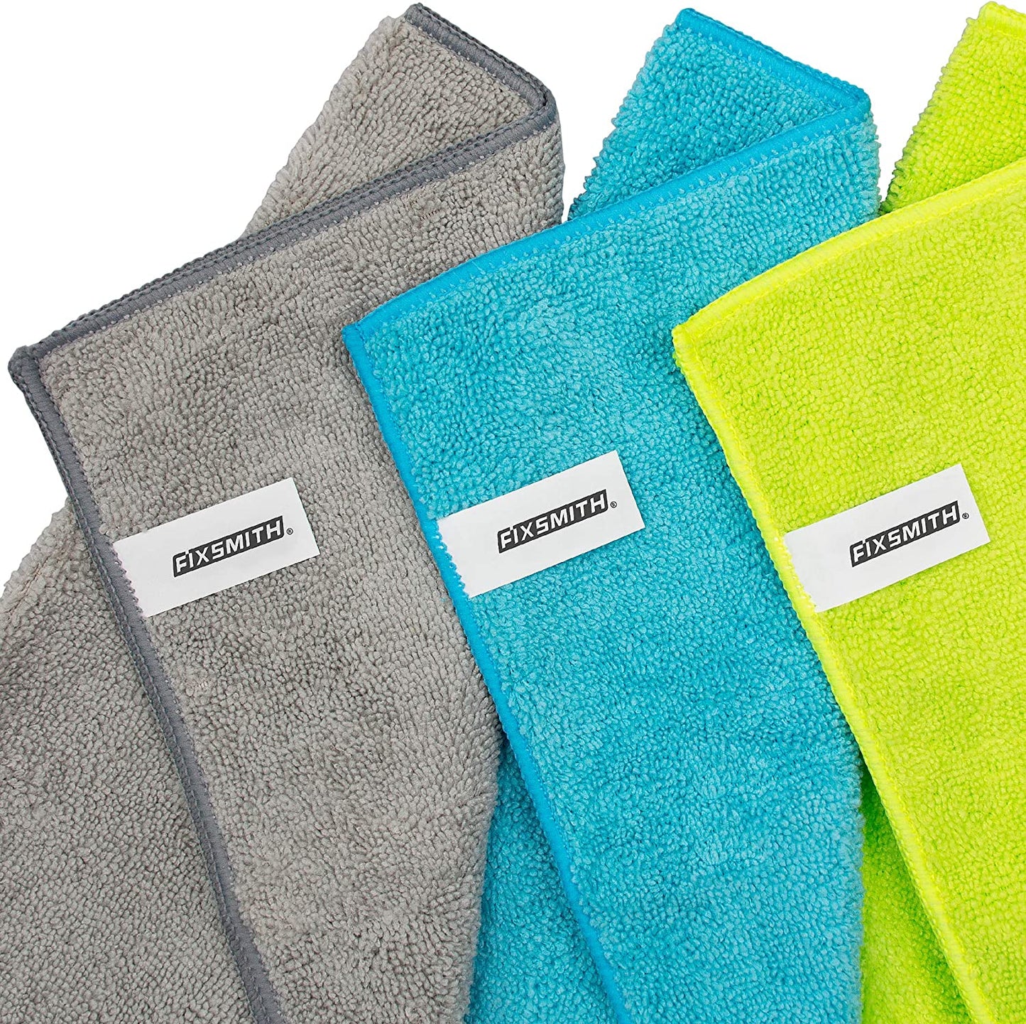 Microfiber Cleaning Cloth - Pack of 8, Size: 12 X 16 In, Multi-Functional Cleaning Towels, Highly Absorbent Cleaning Rags, Lint-Free, Streak-Free Cleaning Cloths for Car Kitchen Home