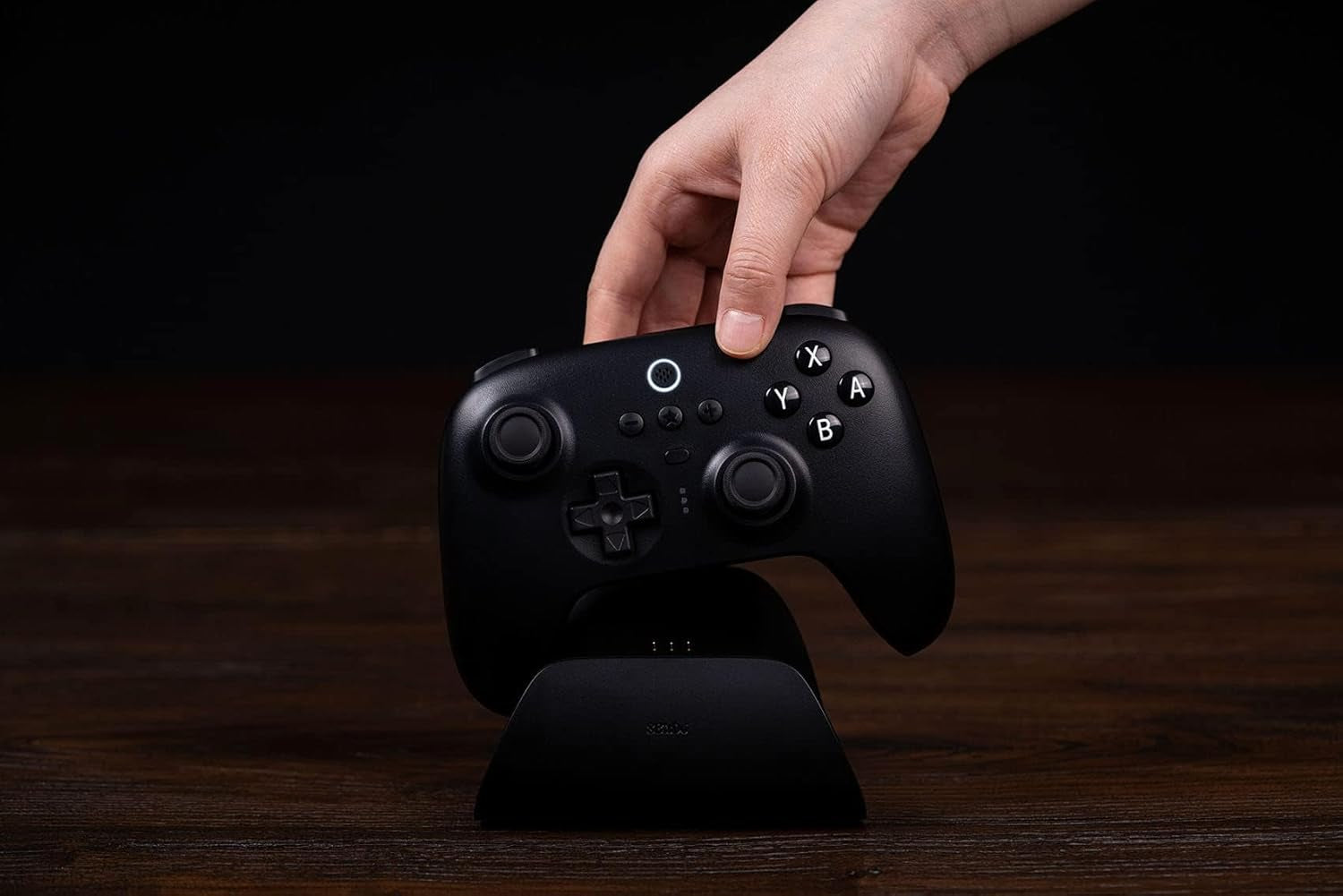 Ultimate Bluetooth Controller with Charging Dock for Switch and Windows, Black